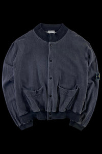 Stone Island 1980's Bomber Style Sweatshirt [XL]