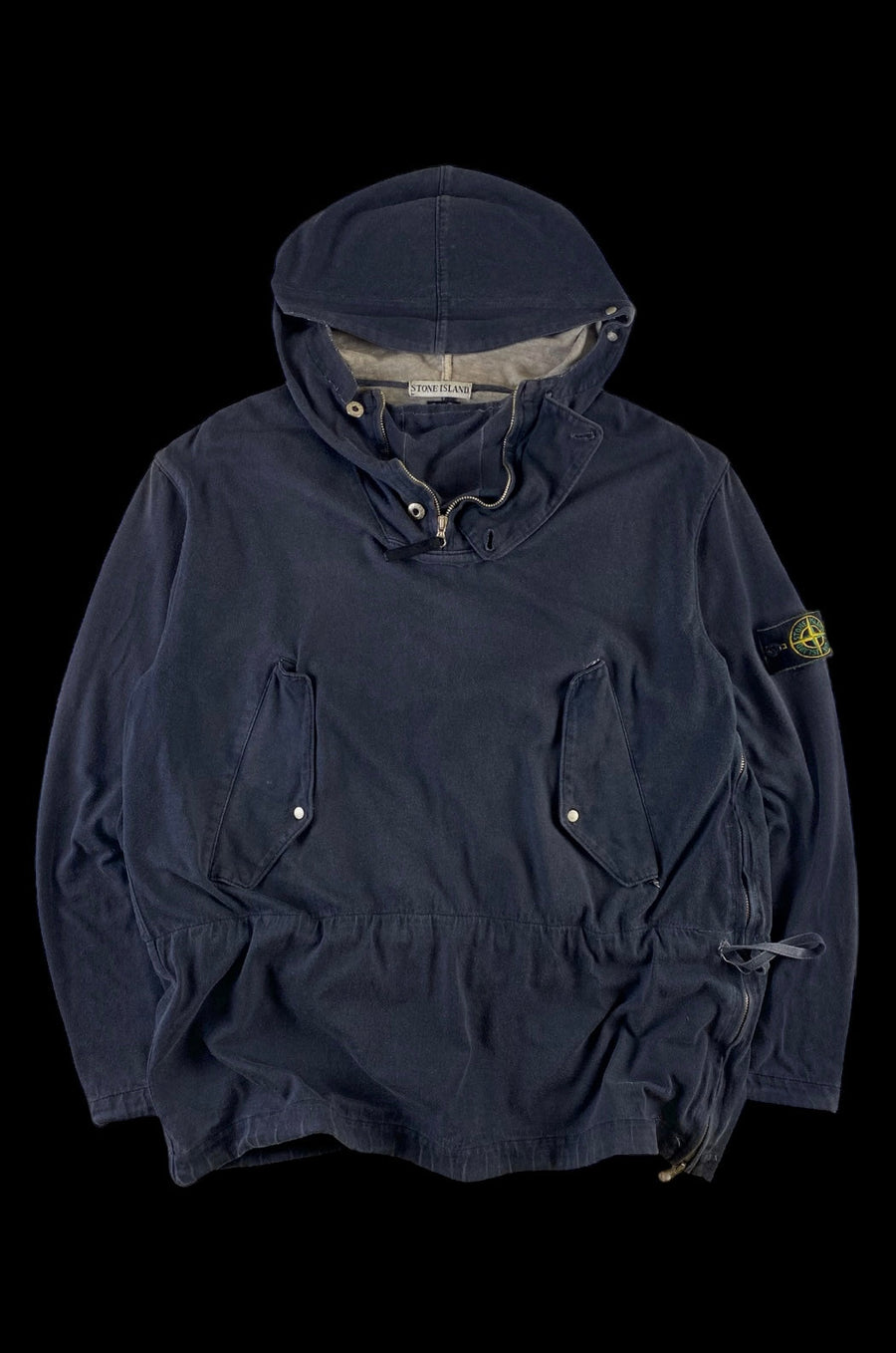 Stone Island 1990's Sniper Mask Hooded Smock [XL]