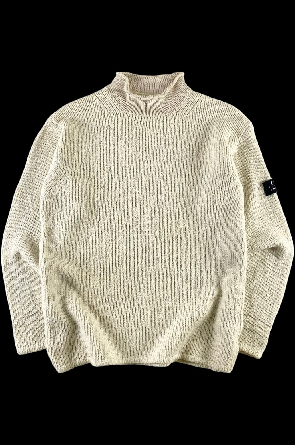 C.P. Company 1999 Mock Neck Knitted Sweater [S]