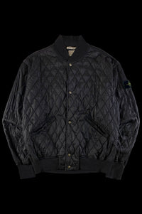 Stone Island 1980's Fleece Lined Quilted Jacket [L]