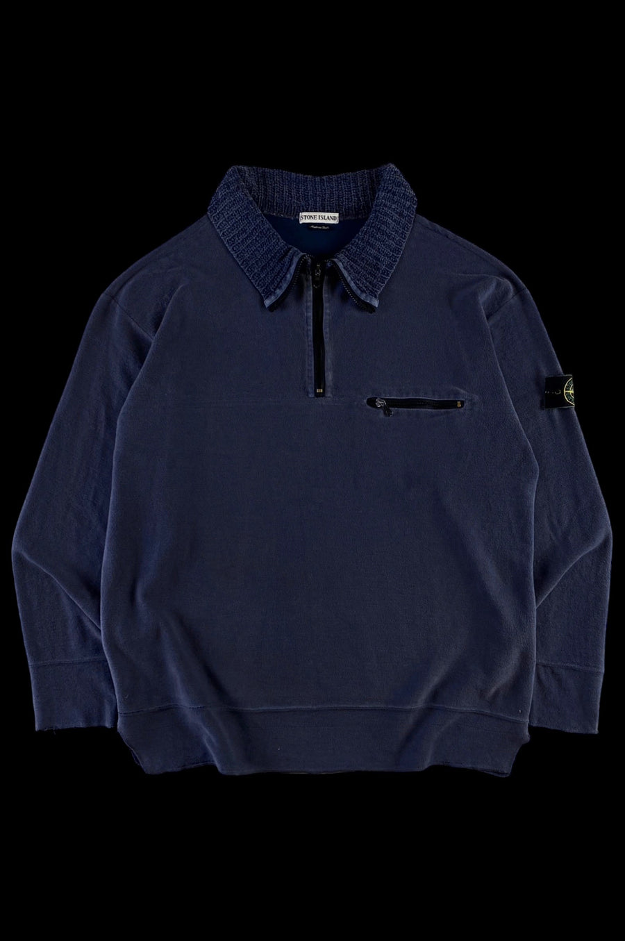 Stone Island 1995 1/4 Zip Pullover Fleece [XL]