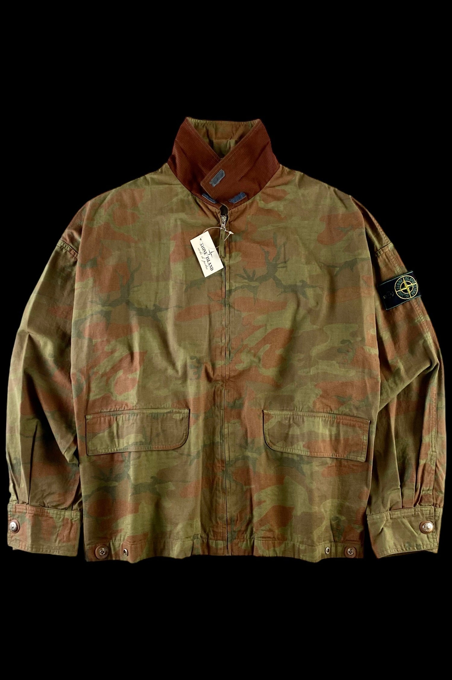 Stone Island 1989 Camouflage Carpenter Ice Jacket [M]