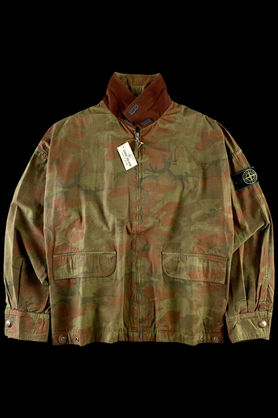 Stone Island 1989 Camouflage Carpenter Ice Jacket [M]