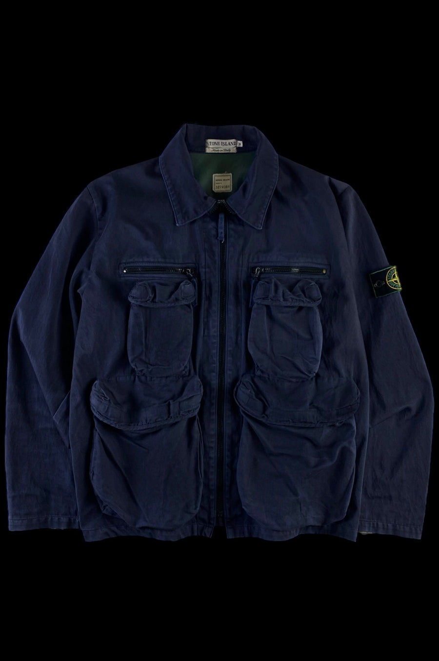 Stone Island 1995 Parachute Multipocket Jacket [M]