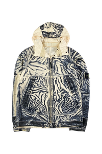 Stone Island 2007 David TC Sublimation Zebra Print Reversible Jacket [XL]