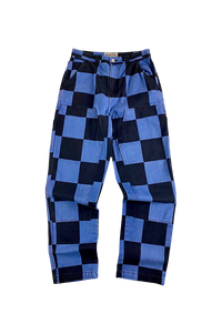 Stussy "Big Ol' Check" Patchwork Work Trousers [W30]