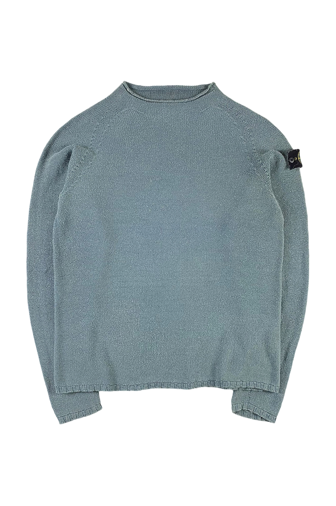 Stone Island 2001 Knitted Mock Neck Sweater [M]