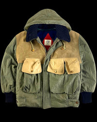 SUEDE NYLON Hunting Jacket