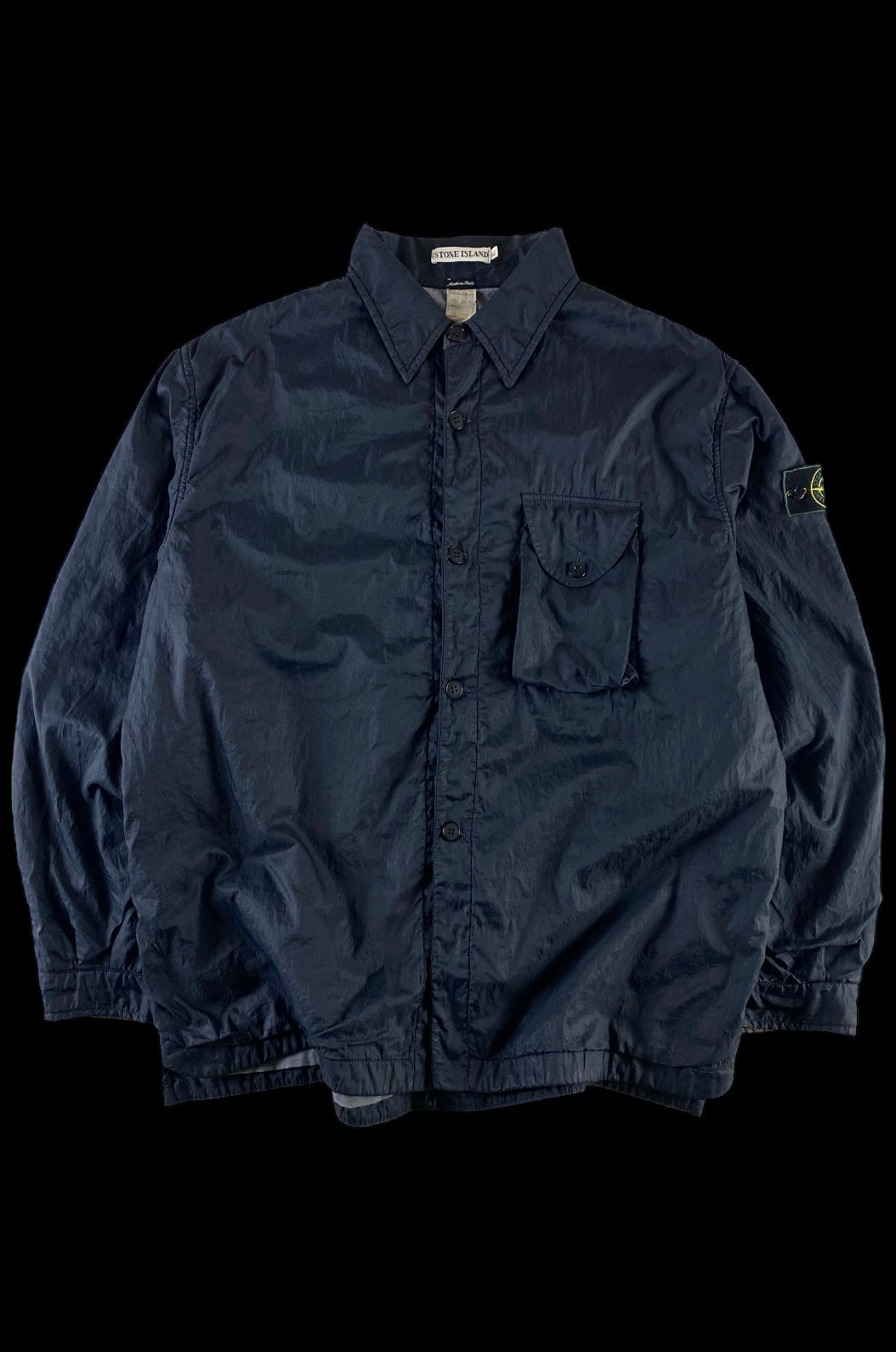 Stone Island 1996 Nylon Utility Pocket Overshirt [XL]