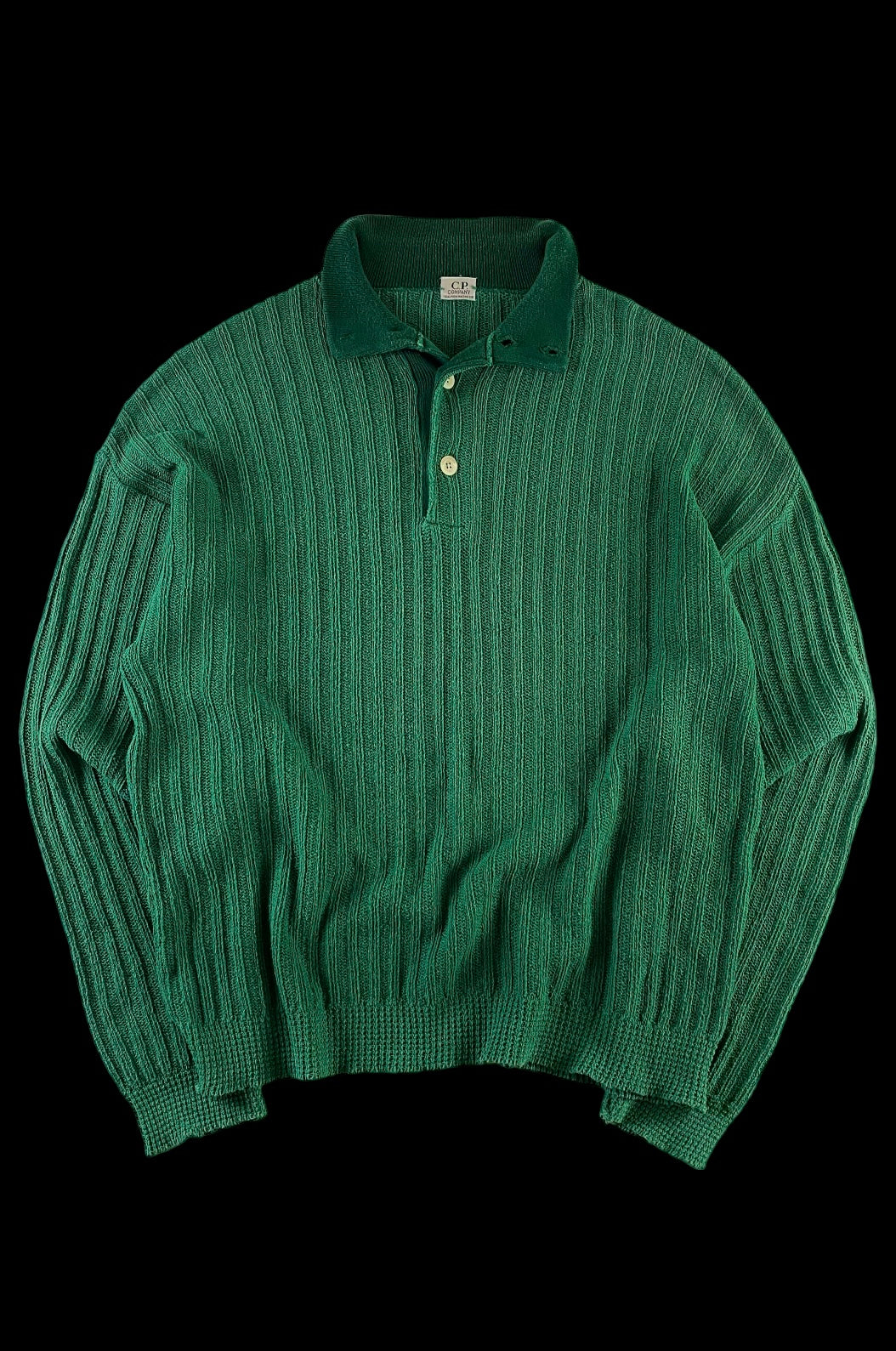 C.P. Company 1980's Knitted Pullover Sweater [XXL]