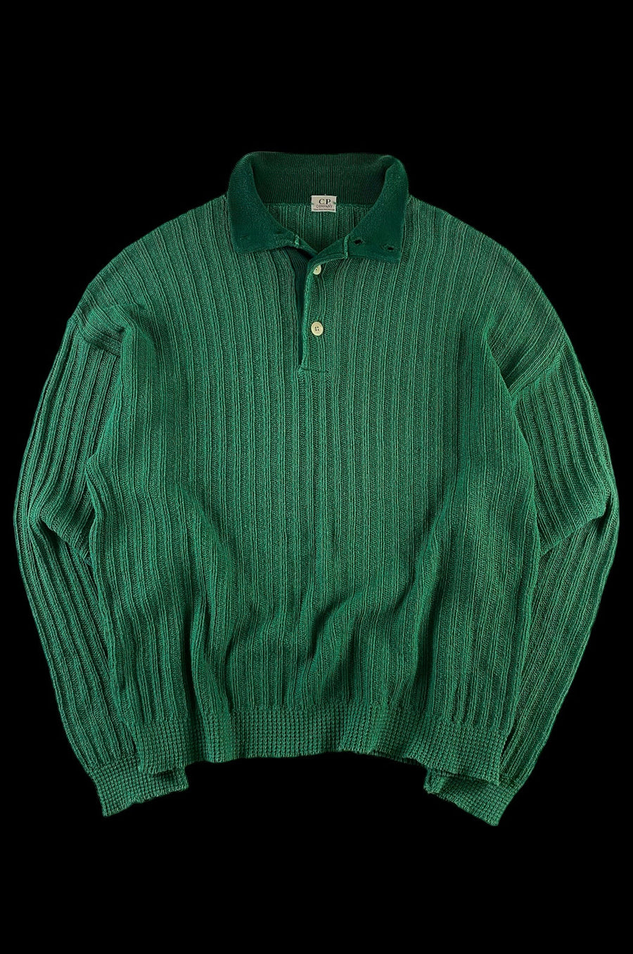 C.P. Company 1980's Knitted Pullover Sweater [XXL]