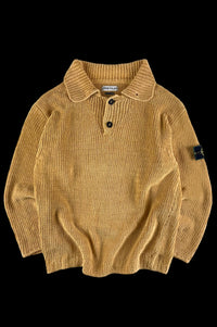 Stone Island 1996 AW Chenille Knitted Sweater [M]
