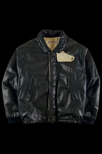 Boneville Early 1980's Leather Flight Jacket [52]