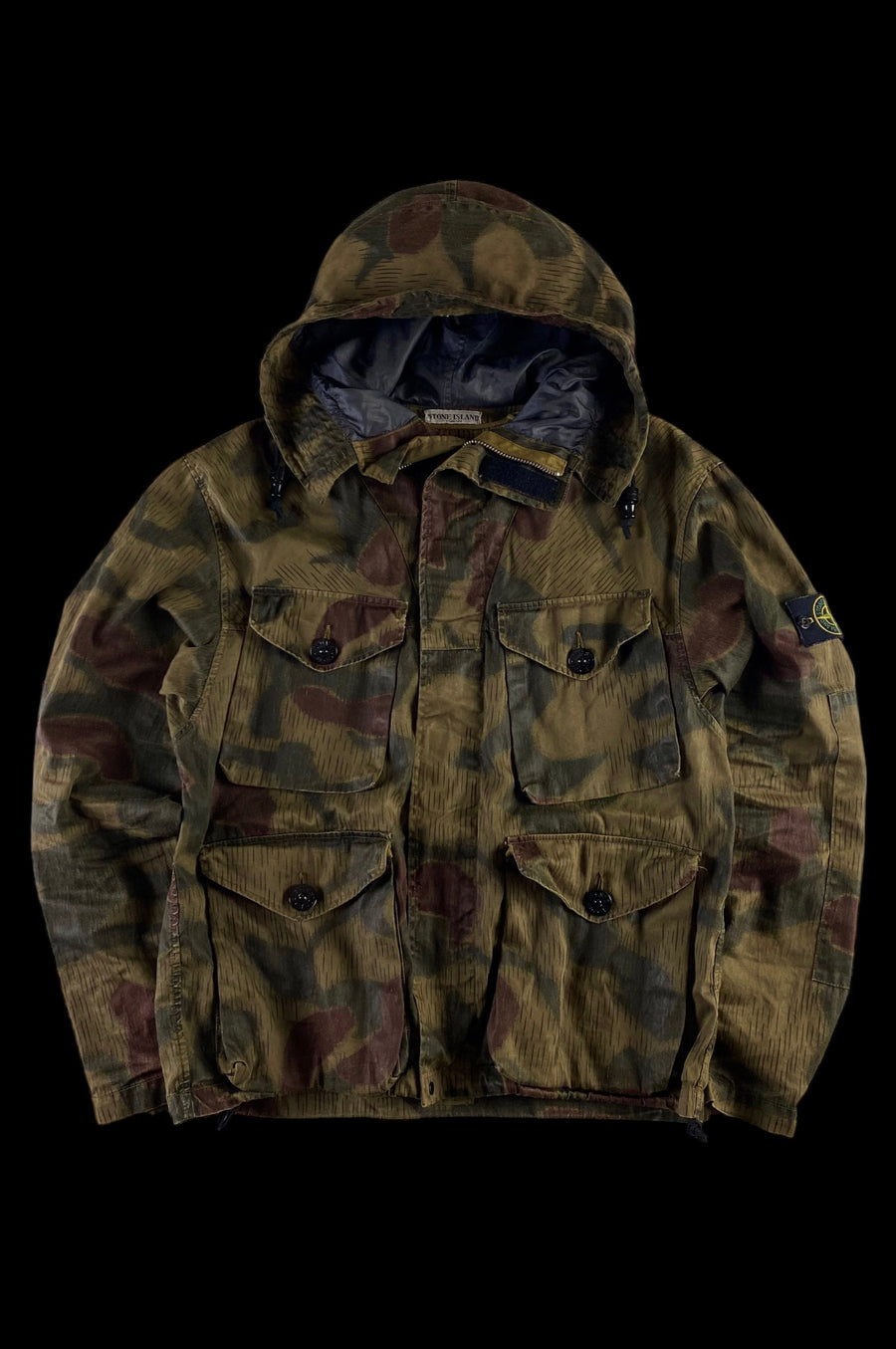 Stone Island 2007 Marsh Camo Raso Watro Jacket [L]