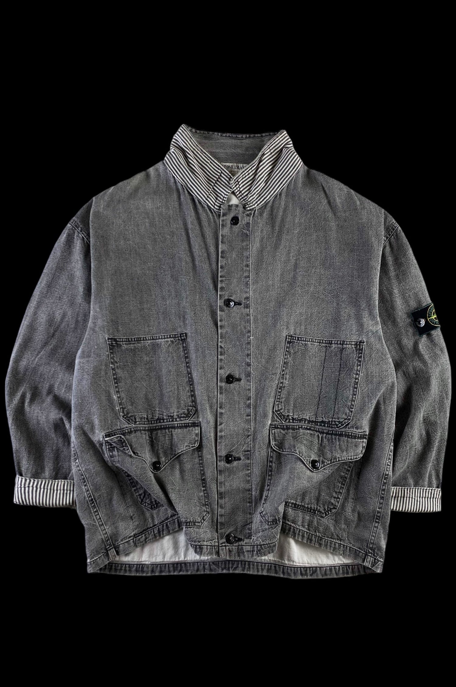 Stone Island 1986 Pigment Denim Carpenter Jacket [XL]