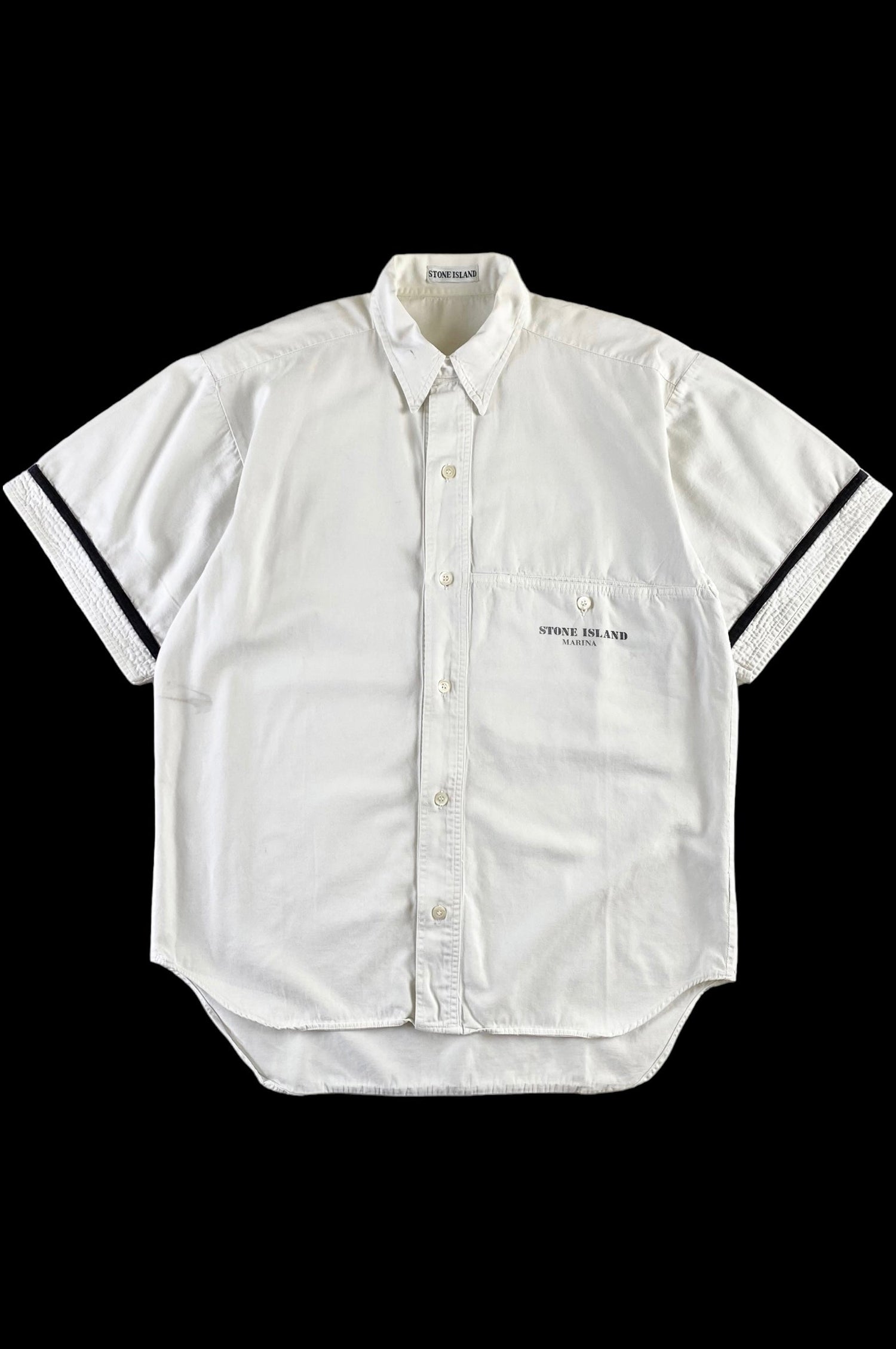 Stone Island 1980's Marina Short Sleeve Shirt [M]