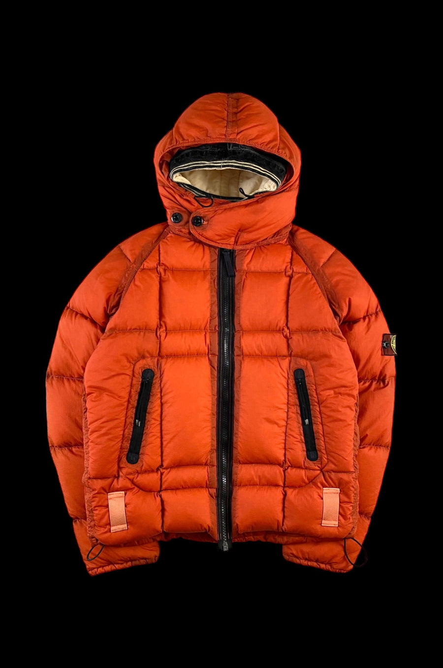 Stone Island 2006 Opaque Nylon Tela Puffer Jacket [S]