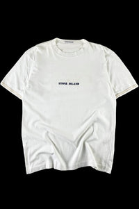 Stone Island 1980's Compass Logo T-Shirt [L]
