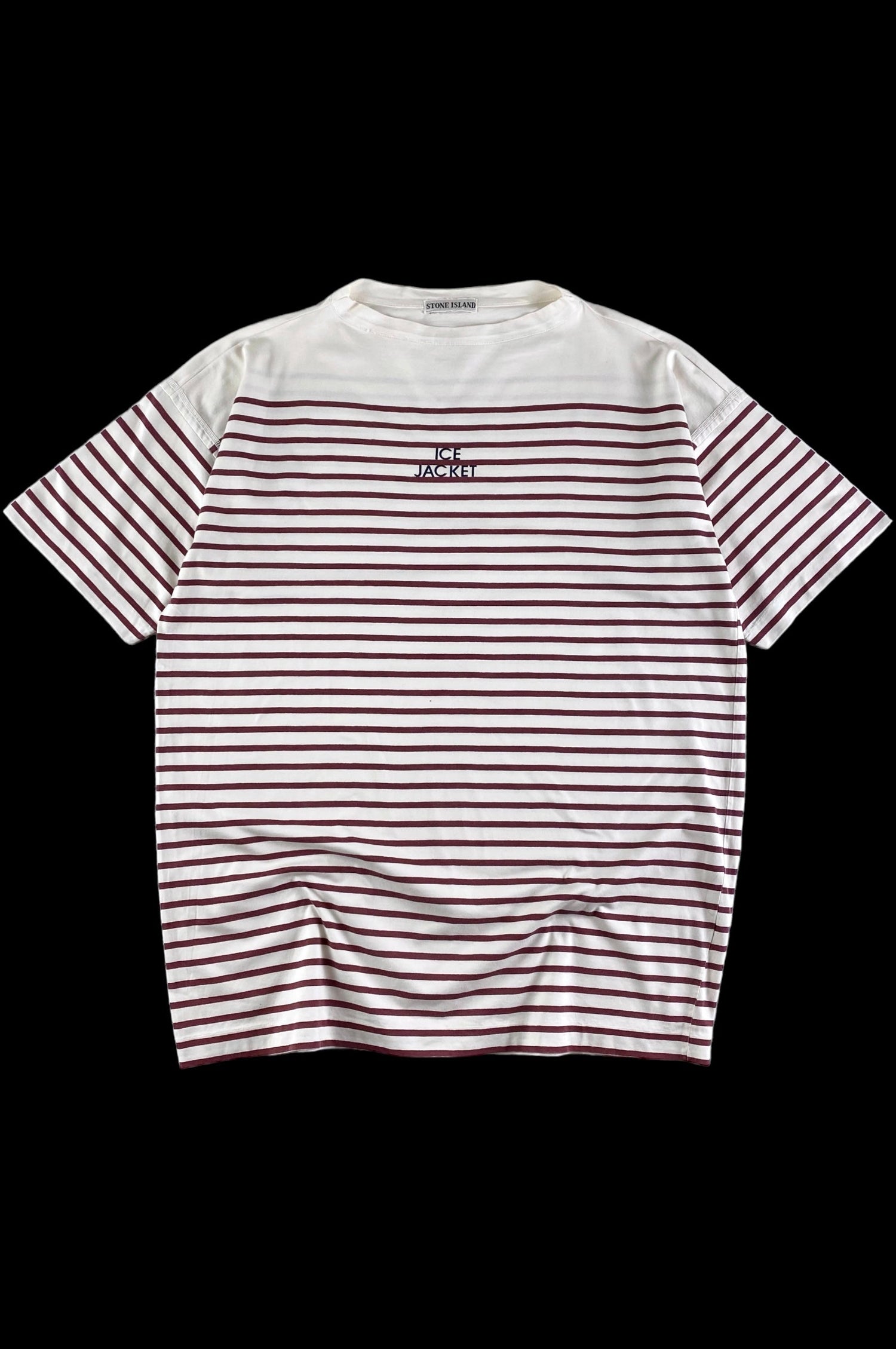 Stone Island 1989 Striped Ice Jacket T-Shirt [XL]