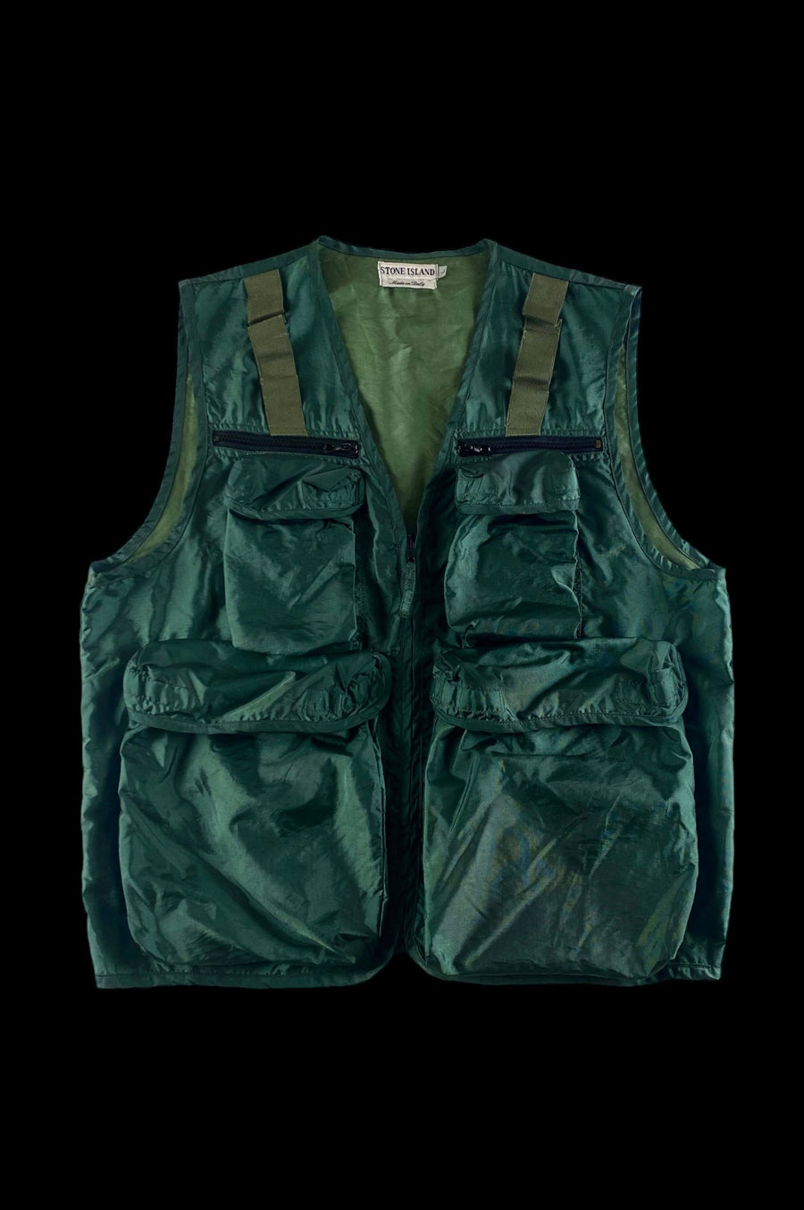 Stone Island 1995 SS Formula Steel Multipocket Hunting Vest [L]