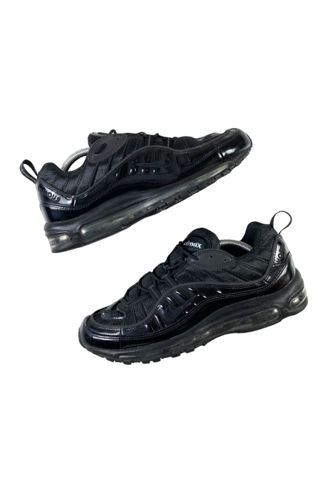 Nike x Supreme 2016 Air Max 98 Black [UK9.5]
