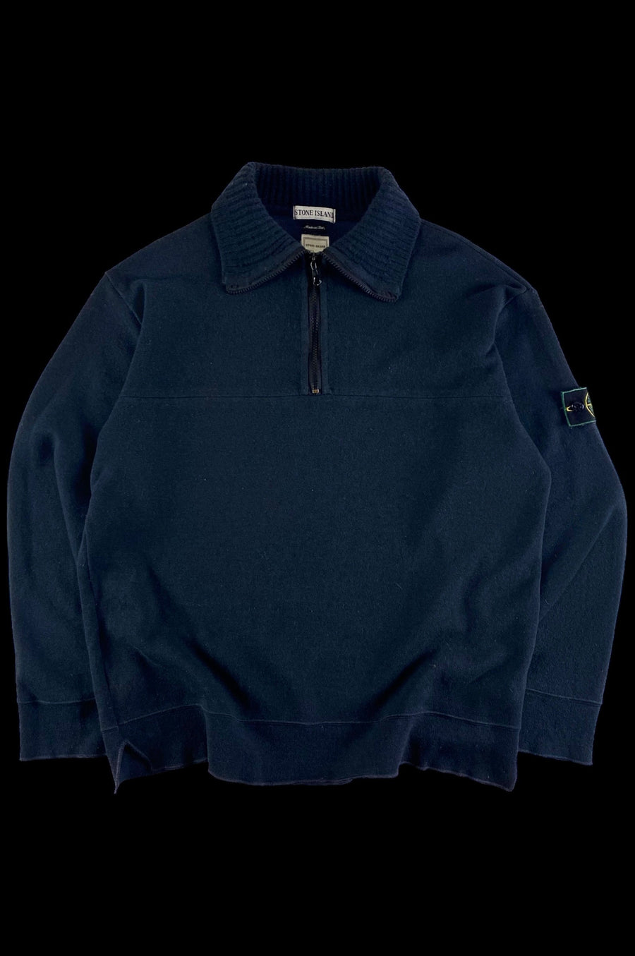 Stone Island 1996 1/4 Zip Pullover Sweater [L]