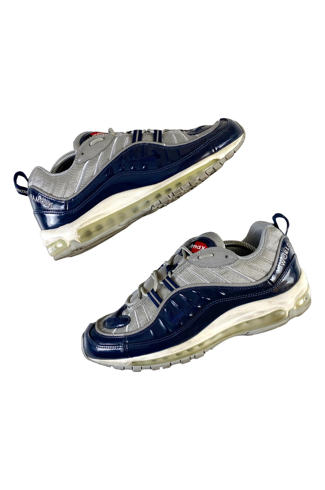 Nike x Supreme 2016 "Obsidian" Air Max 98 [UK8.5]