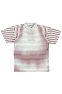 Stone Island 1980's Striped Spellout T-Shirt [L]
