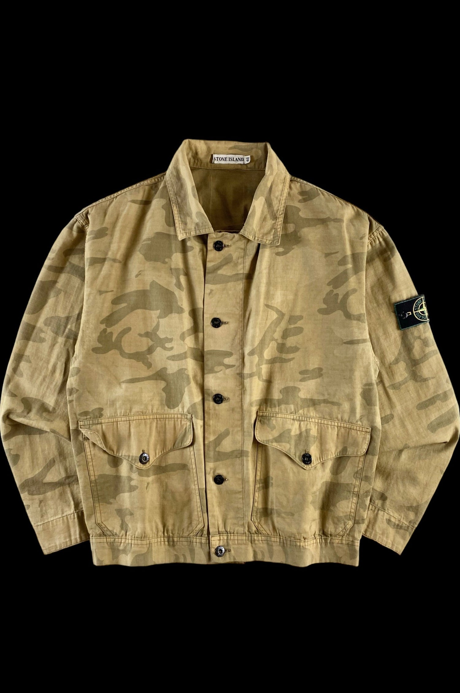 Stone Island 1989 Camouflage Work Ice Jacket [S]