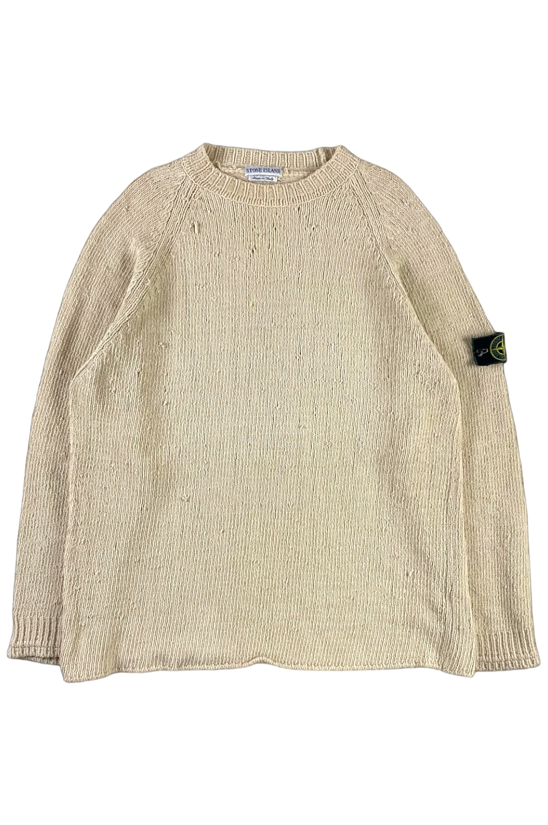 Stone Island 1990's Cable Knitted Sweater [XXL]