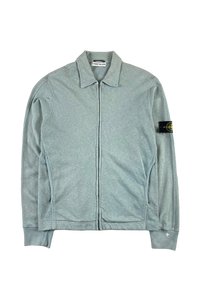 Stone Island 2000's Compass Logo Zip Up Sweatshirt [M]