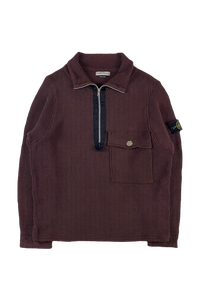 Stone Island AW00 1/4 Zip Knitted Sweater [L]