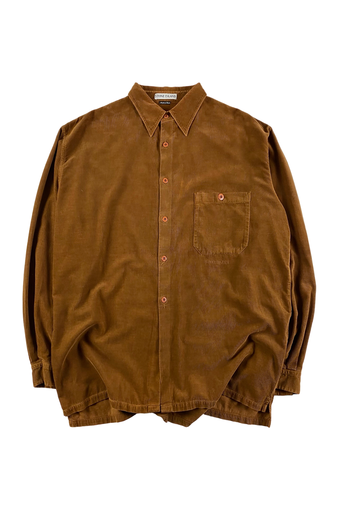 Stone Island 1998 Corduroy Casual Shirt [XXL]