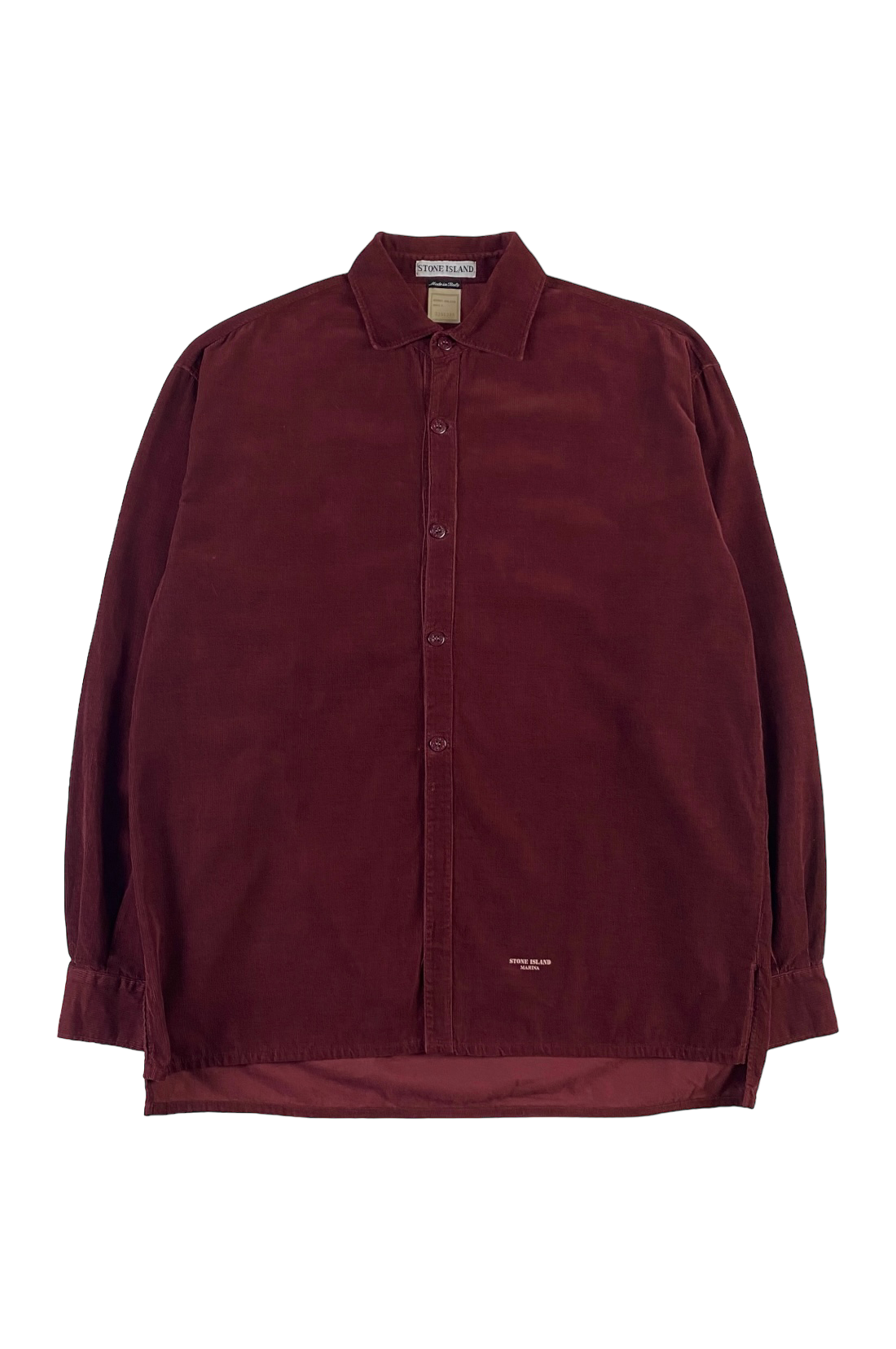 Stone Island 1995 Marina Corduroy Casual Shirt [L]