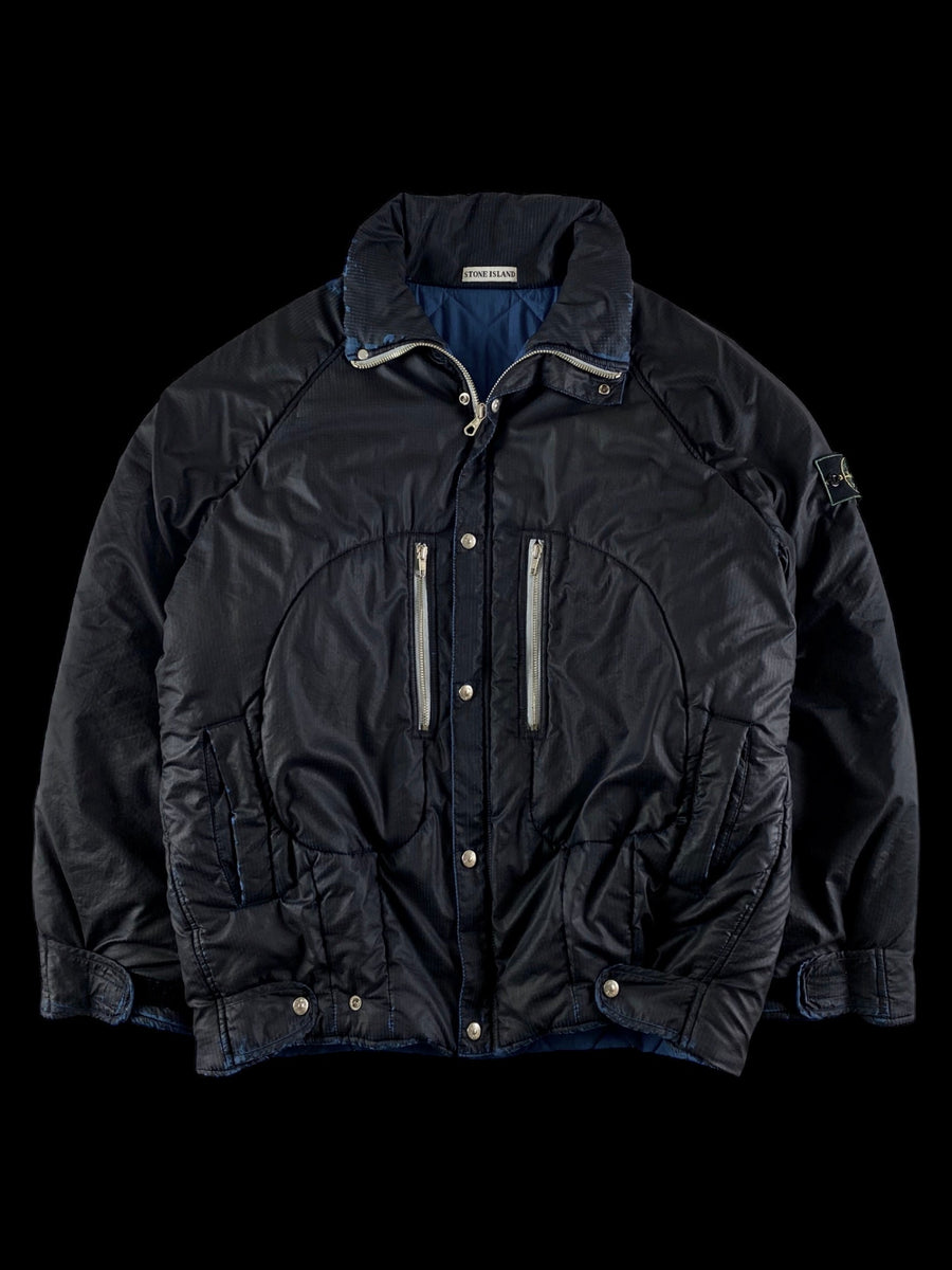 Stone Island 1980's Ripstop Quilted Hunting Jacket [XL]
