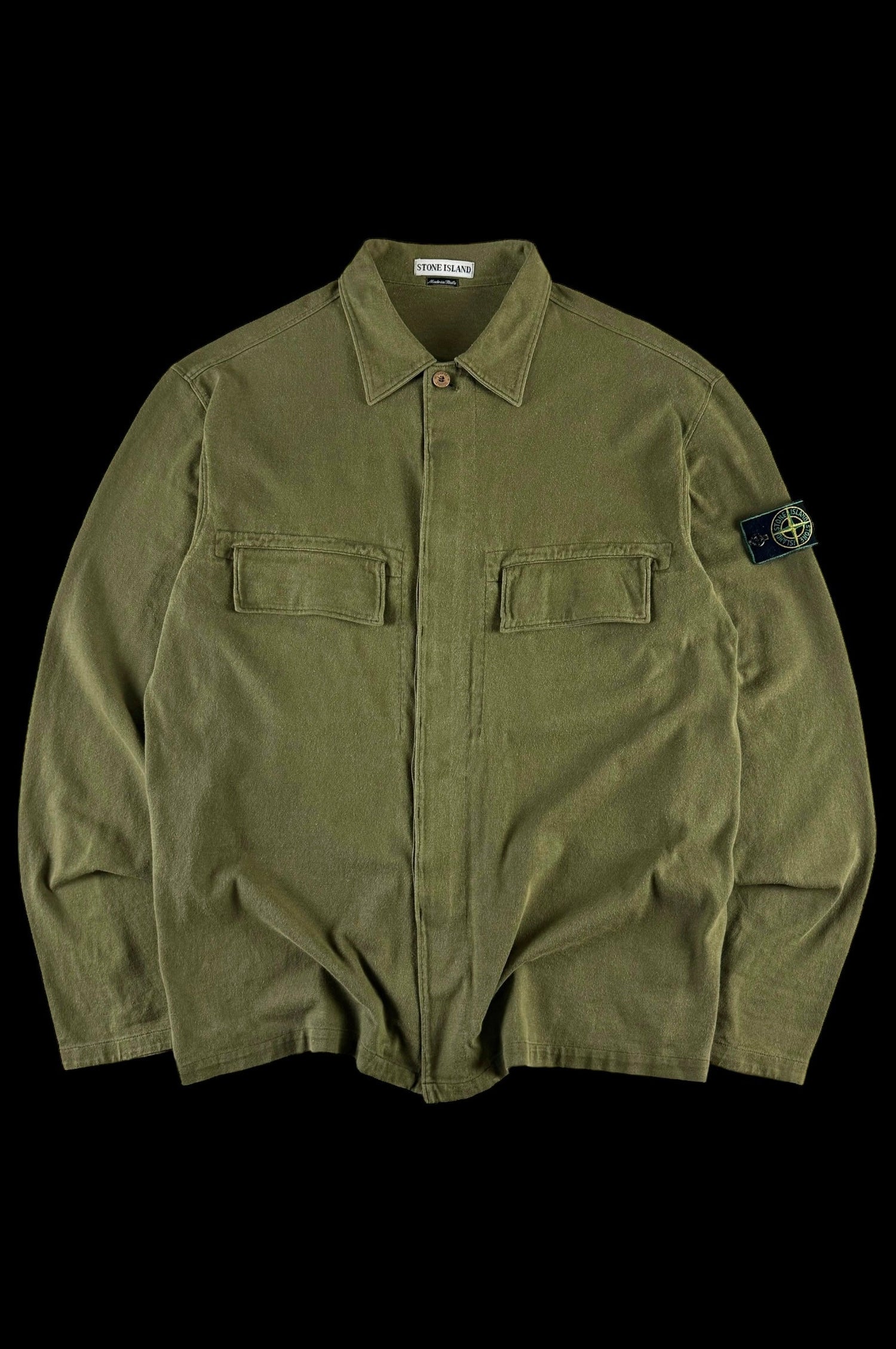 Stone Island 1998 Moleskin Casual Shirt [L]