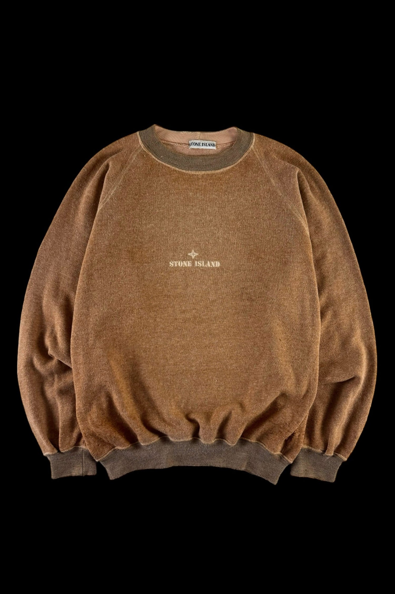 Stone Island 1980's Knitted Pullover Sweater [L]