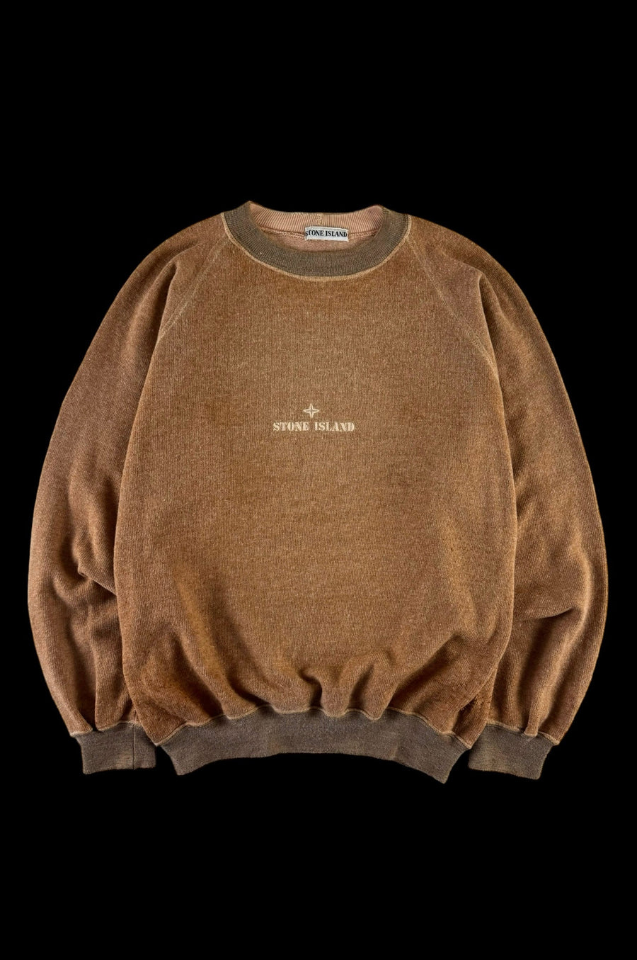 Stone Island 1980's Knitted Pullover Sweater [L]