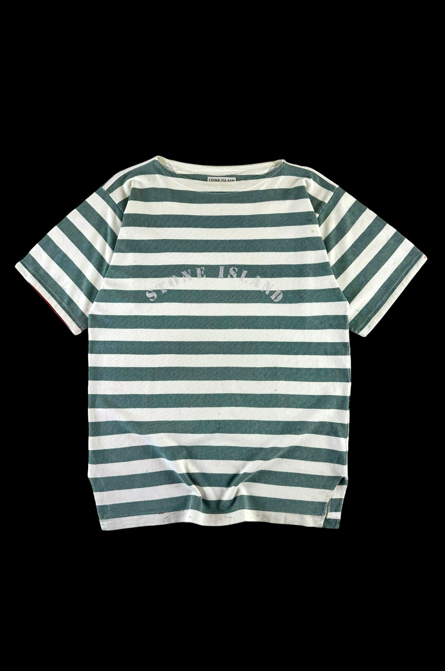 Stone Island 1980's Reflective Spell Out T-Shirt [M]