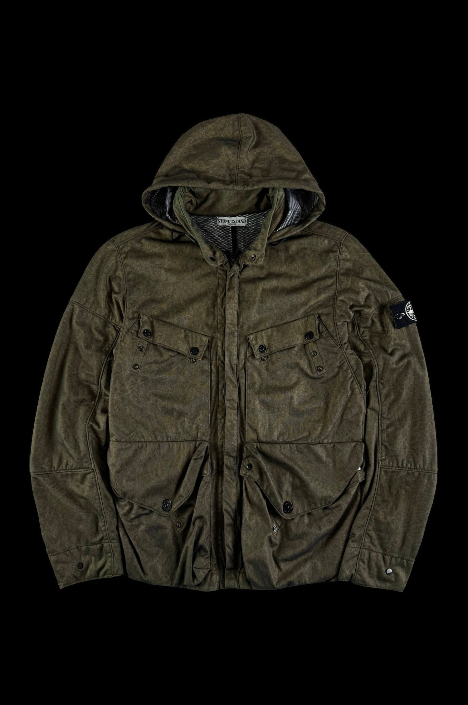 Stone Island 2009 Mesh Tyvek Special Process Jacket [L]
