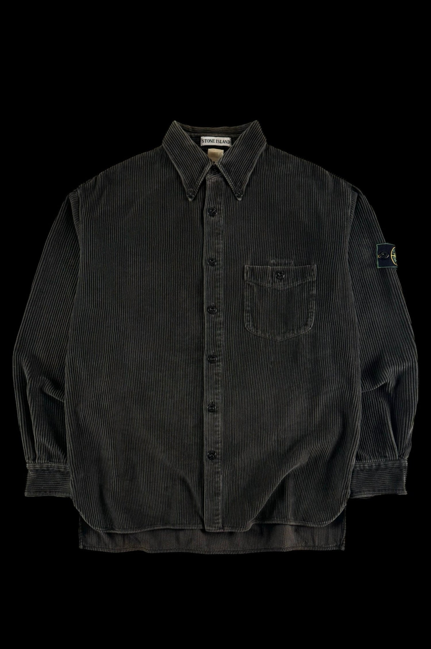 Stone Island 1996 Jumbo Corduroy Casual Shirt [L]