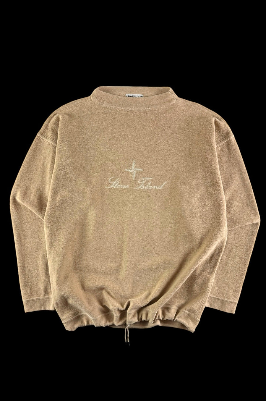 Stone Island 1993 Script Logo Fleece Sweater [XL]