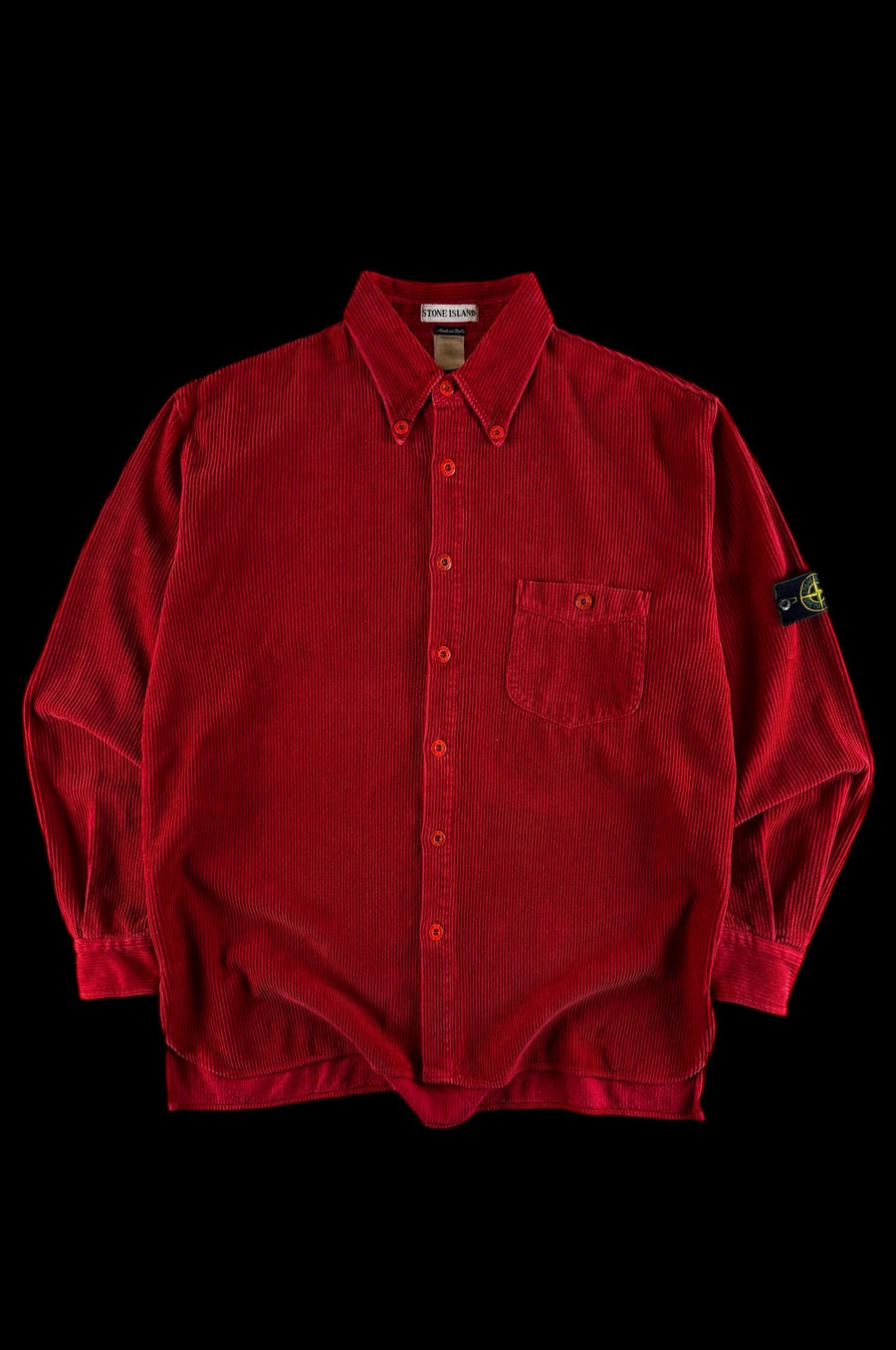 Stone Island 1996 Jumbo Corduroy Casual Shirt [XL]