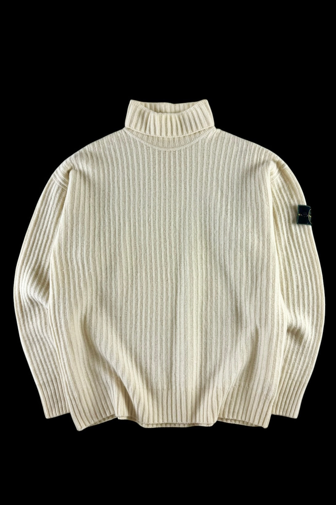 Stone Island 1980's Roll Neck Knitted Sweater [XXL]