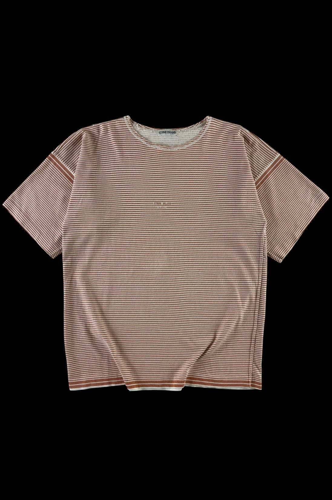 Stone Island 1980's Marina Striped T-Shirt [L]