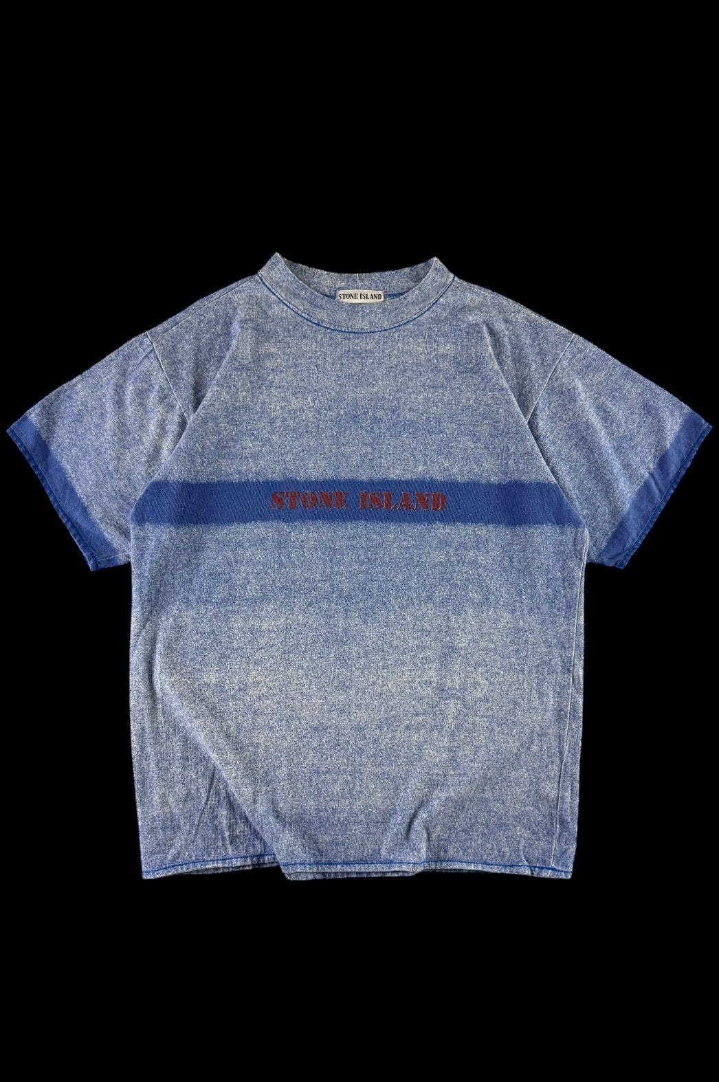 Stone Island 1995 Gradient Spellout T-Shirt [L]