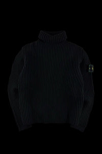 Stone Island AW 1998 Roll Neck Ribbed Sweater [S]