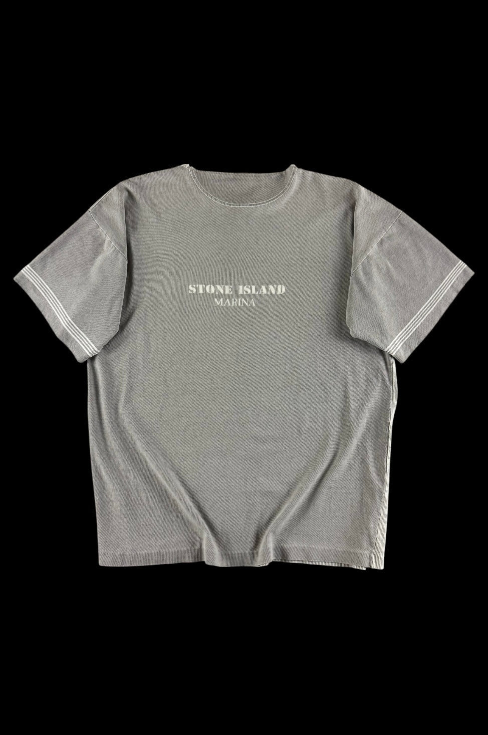 Stone Island 1980's Marina Striped T-Shirt [L]