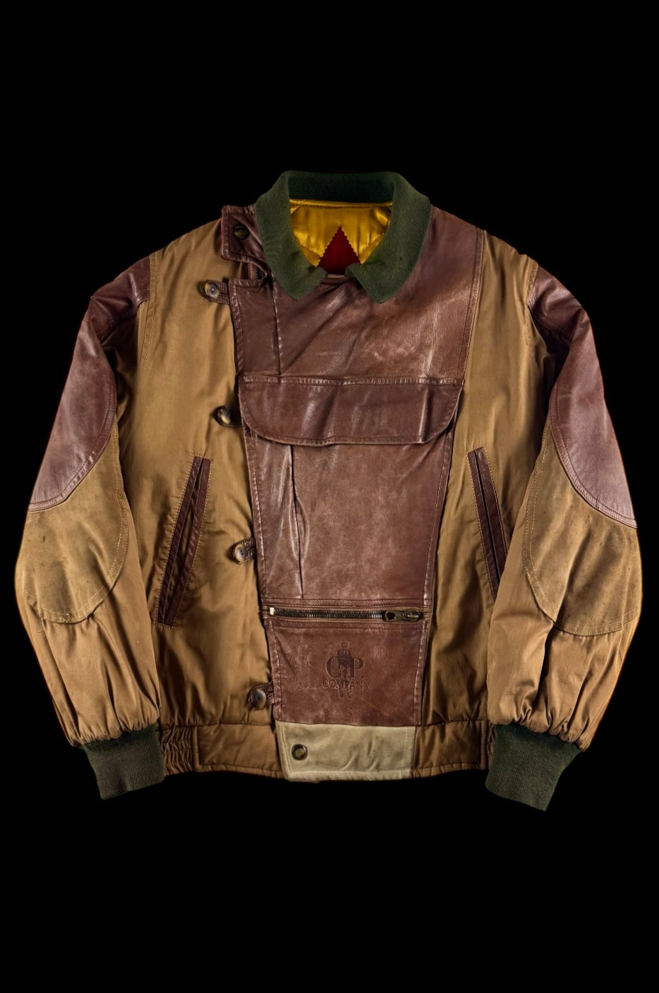 C.P. Company 1980's Ideas by Massimo Leather Jacket [M]
