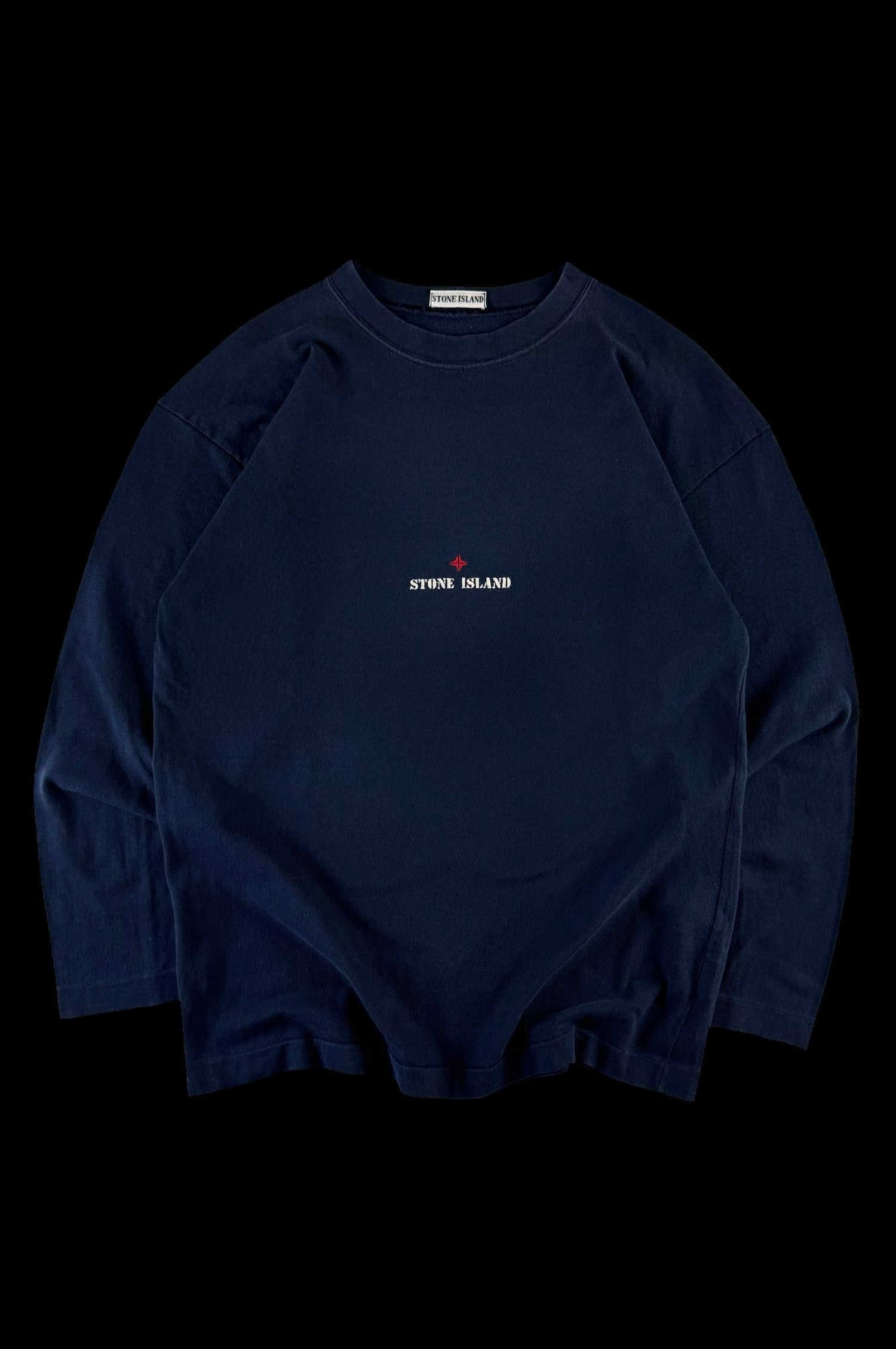 Stone Island 1980’s Spellout Compass Long Sleeve [L]